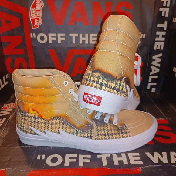 VANS Men's 11 SK8-HI Bolt Big Reveal Taus (Taupe) VN0A5JIVAZP - Picture 6 of 12